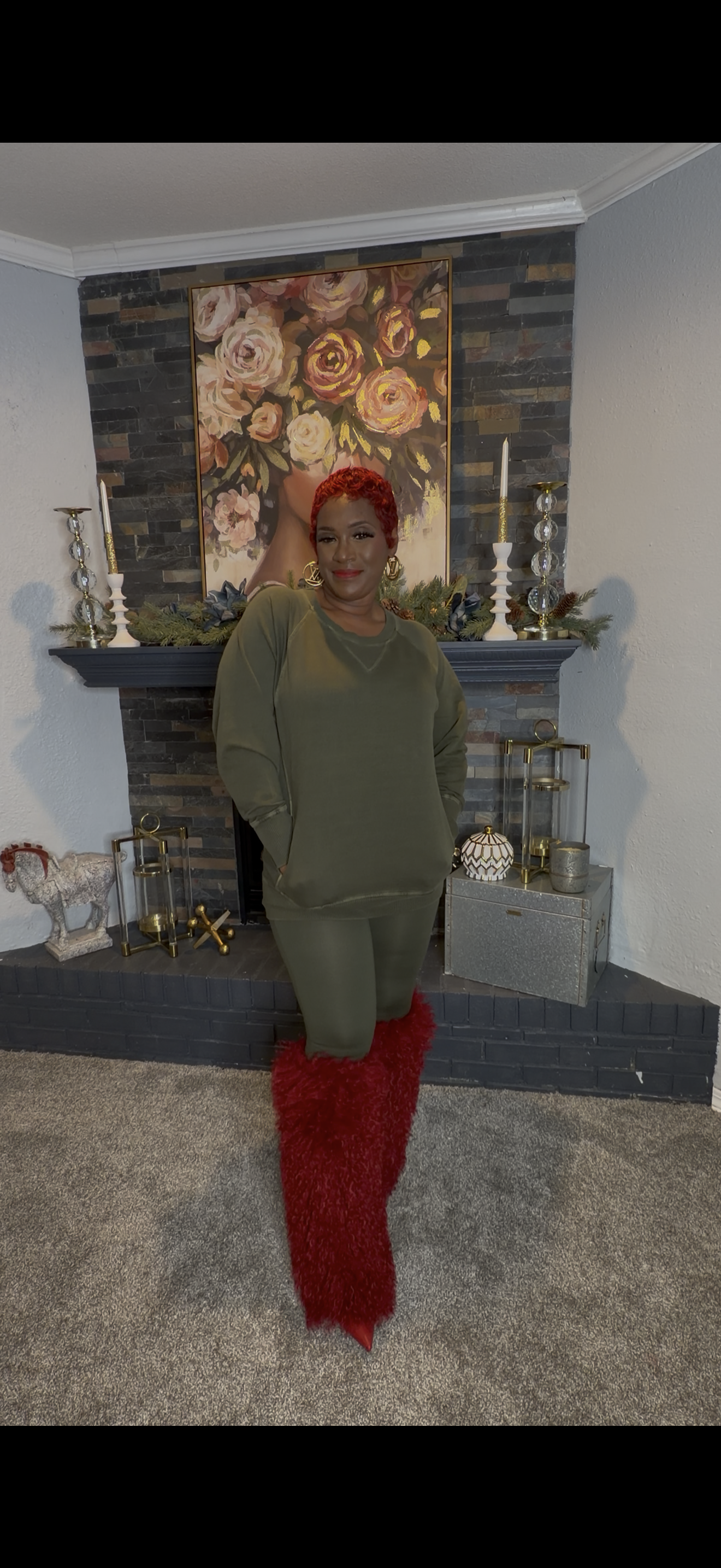 That Girl Sweat shirt Set